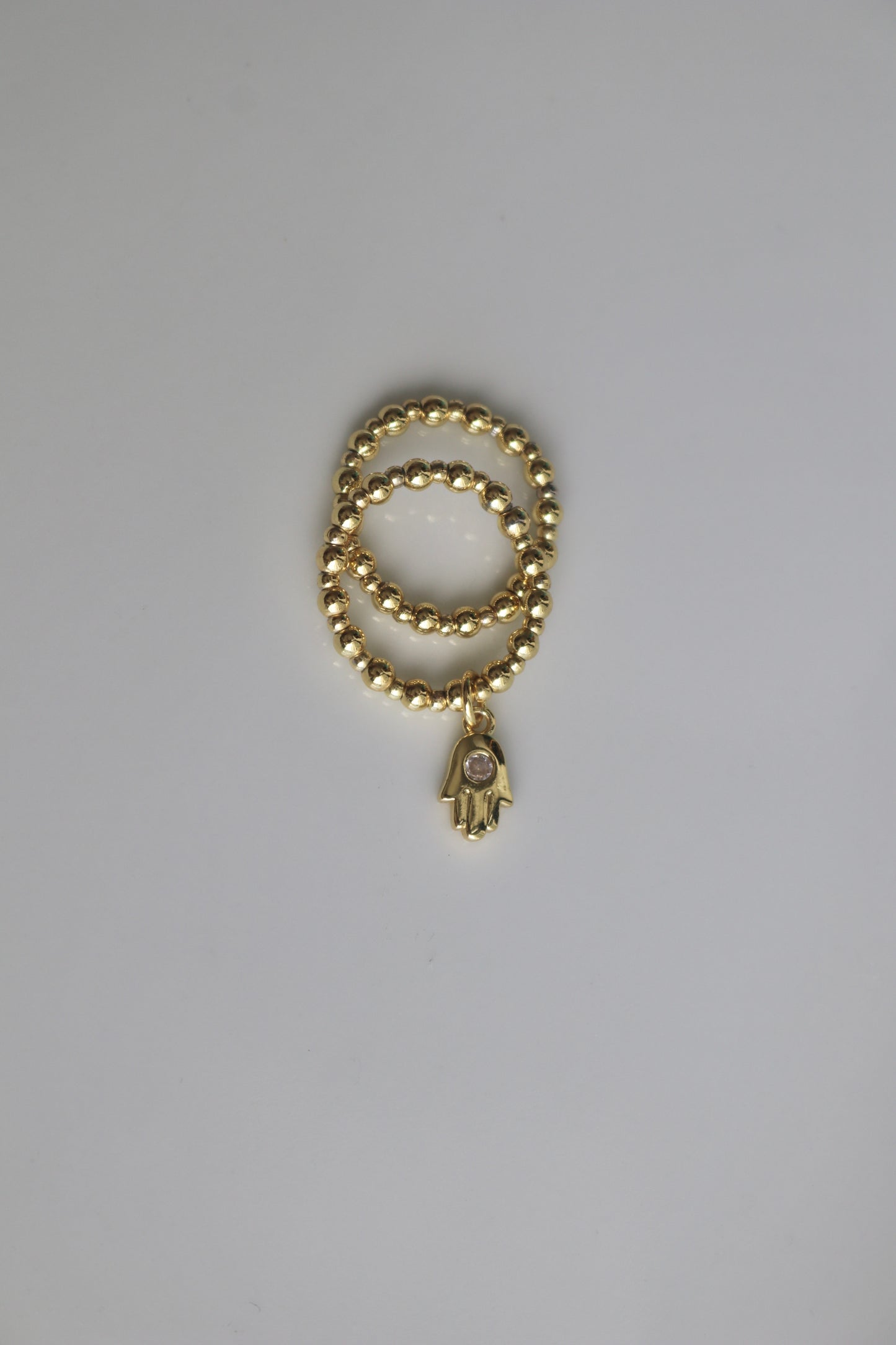 Hamsa Beaded Ring