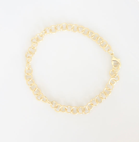 Gold Link Bracelet