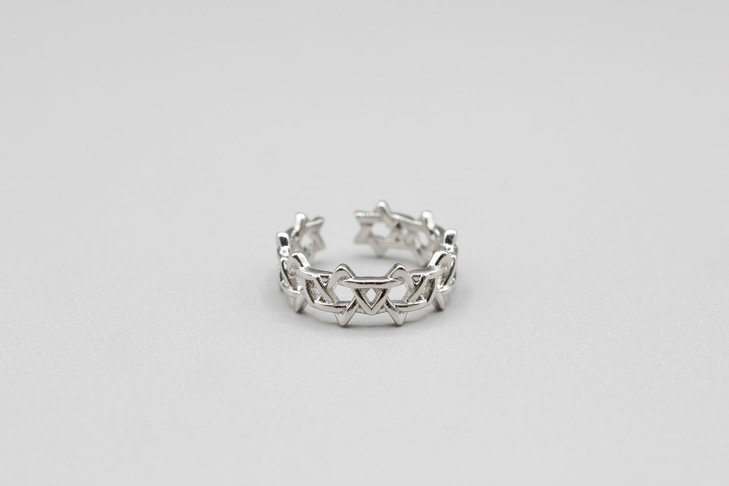 Multiple Jewish Star Ring