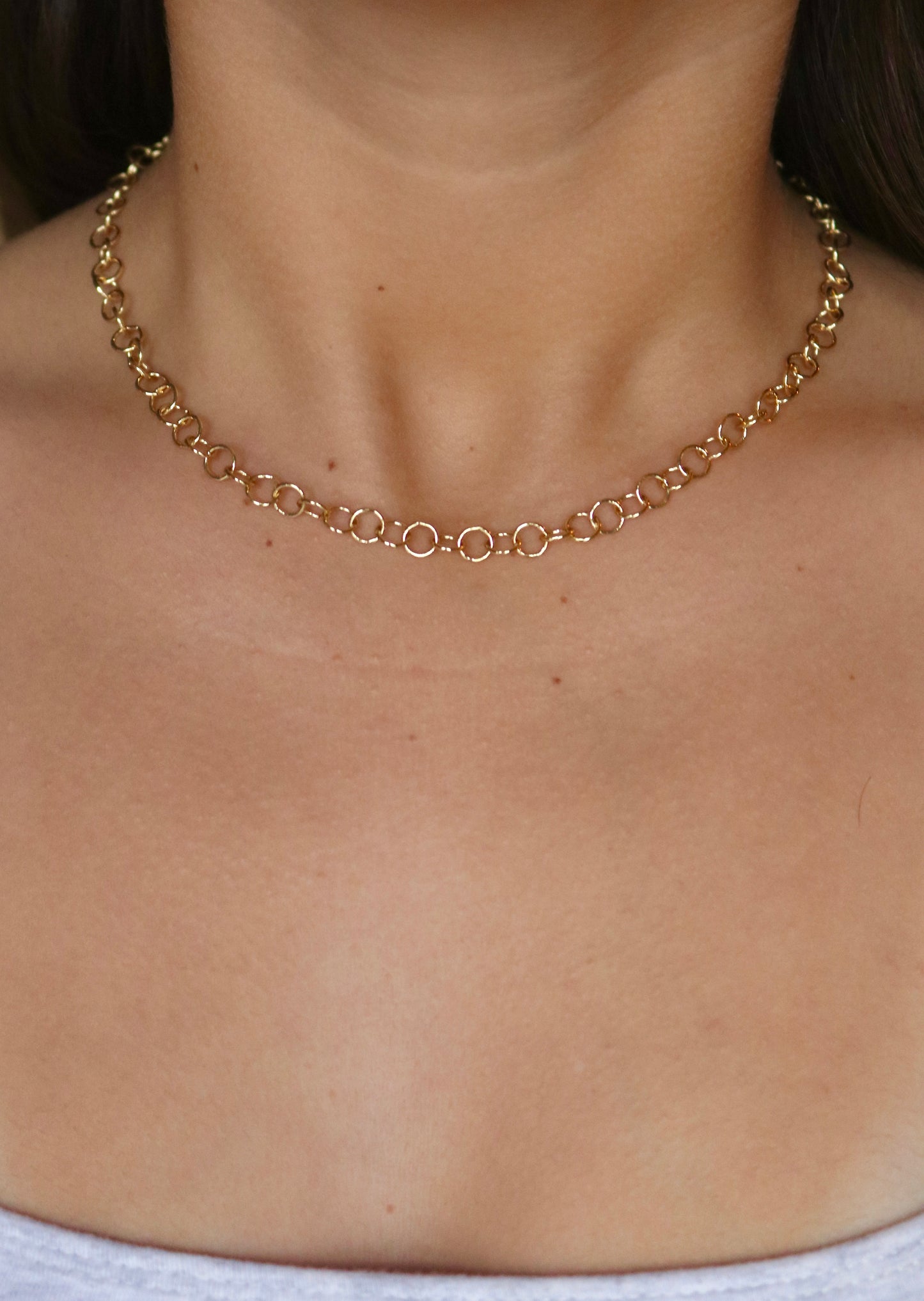 Gold Link Necklace