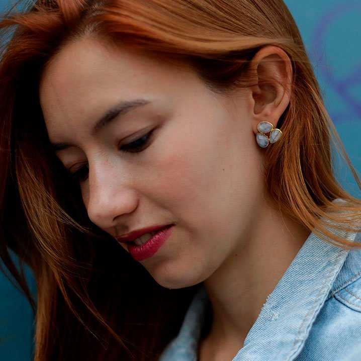 Vega Ed Red Earrings