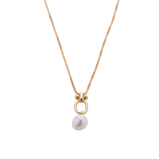 Decorated Pearl Necklace