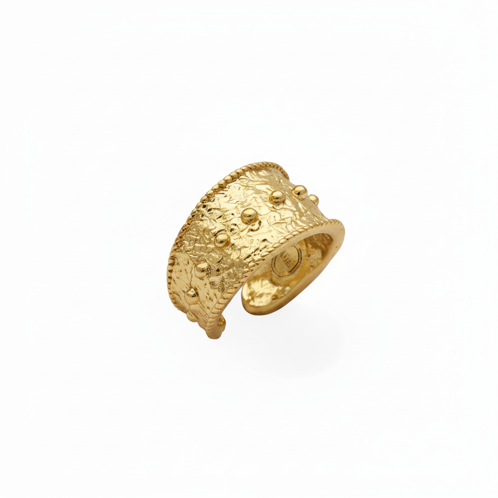 Mini Dots Ring - 24K Gold Plated