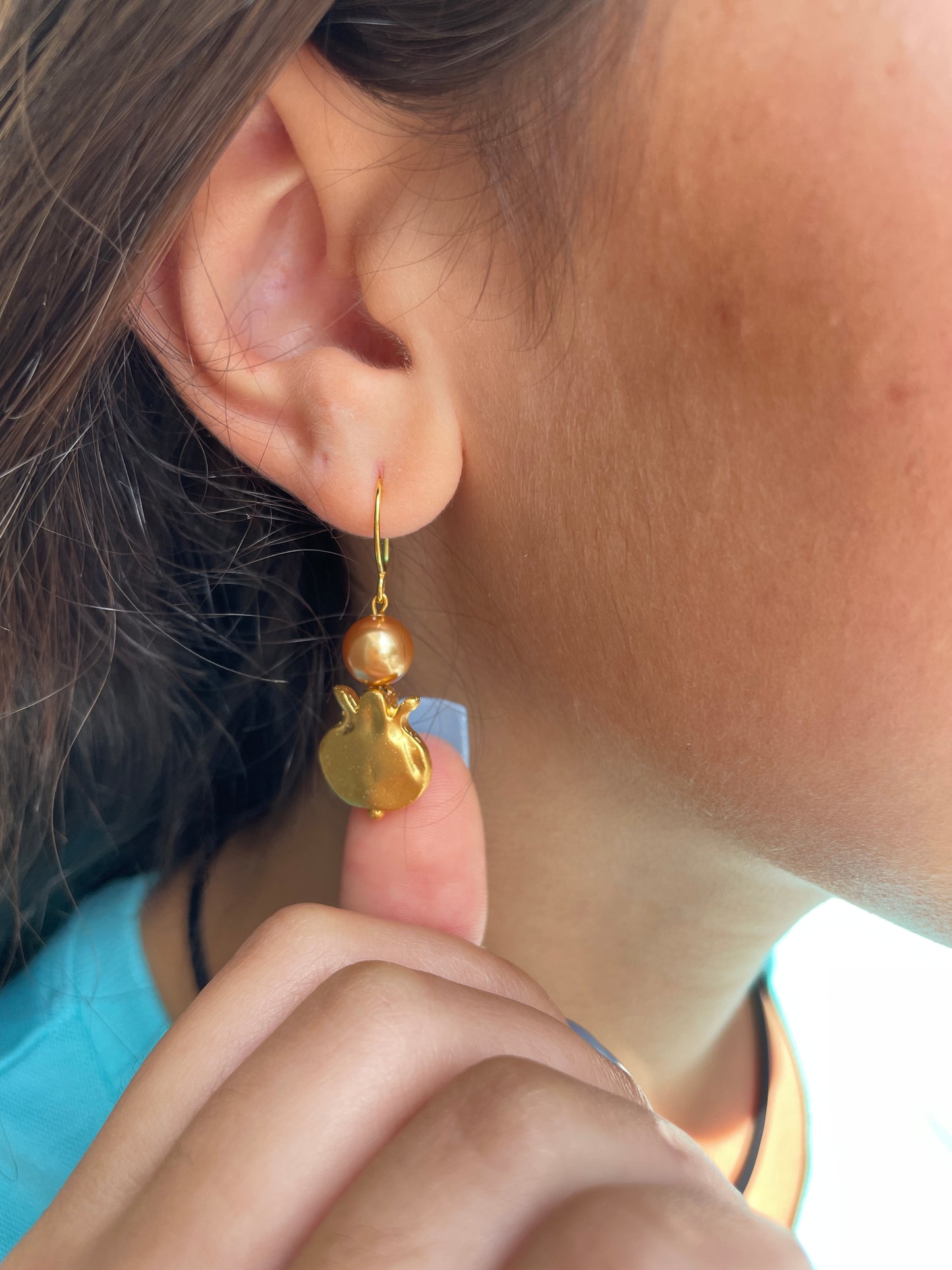 Pomegranate Earrings