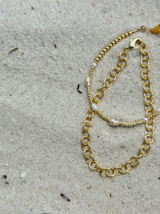 Gold Link Bracelet