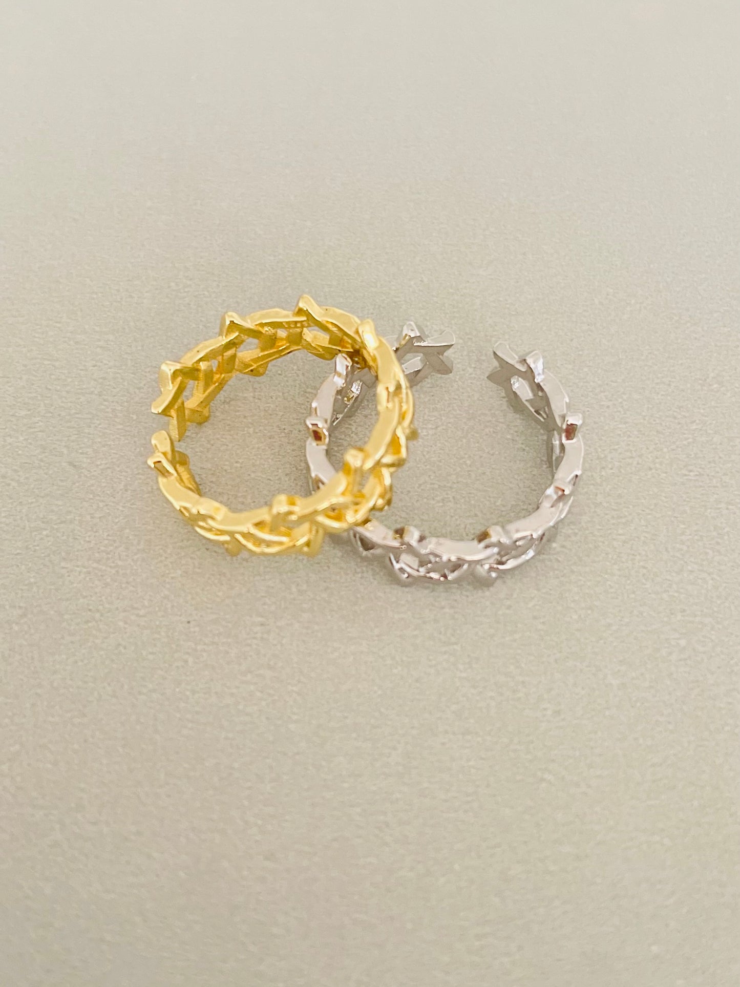Multiple Jewish Star Ring