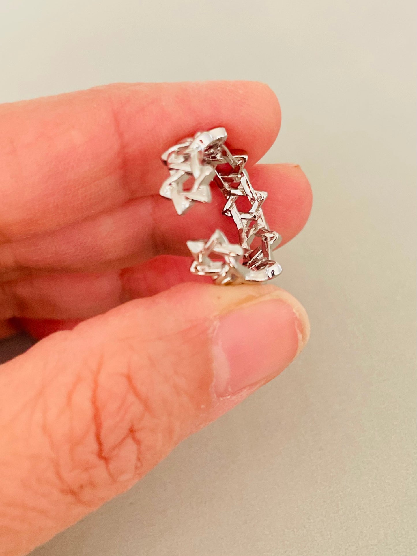 Multiple Jewish Star Ring