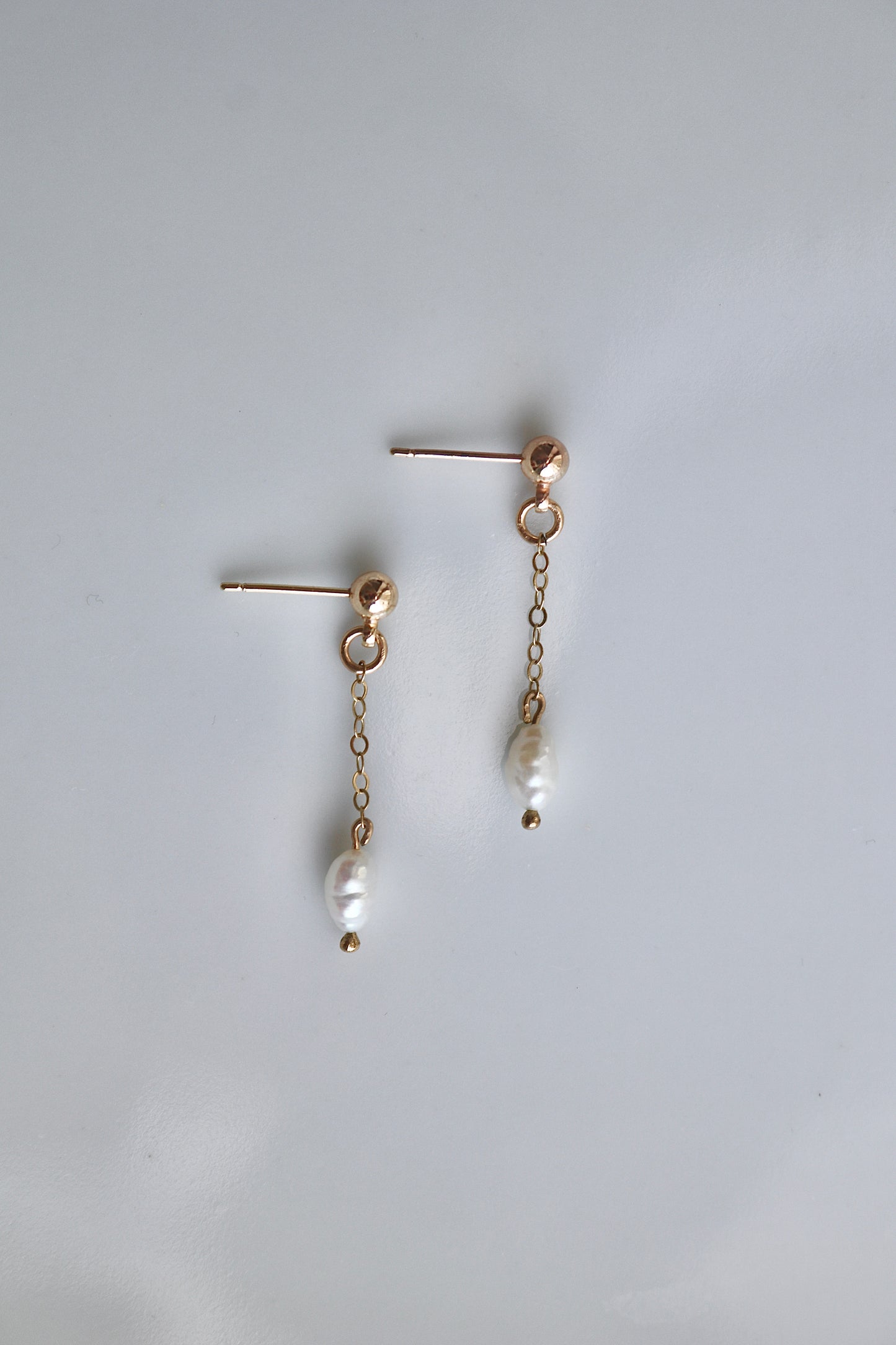 Pearl Drop Studs