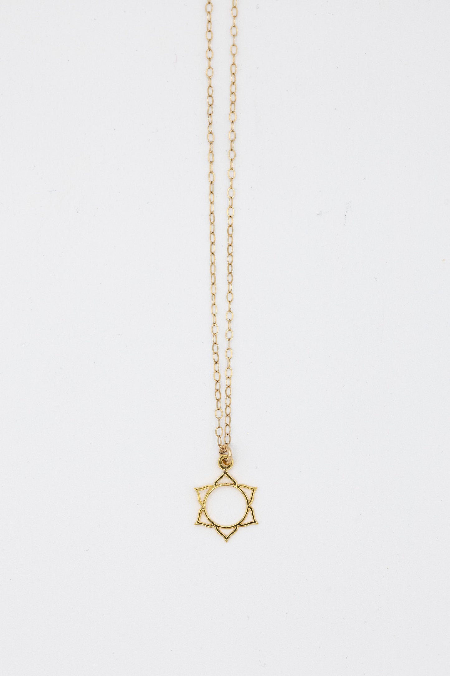 Gold Jewish Star Necklace