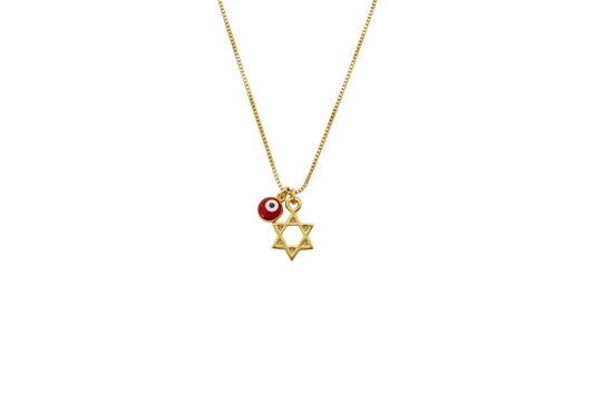Classic Gold Jewish Star