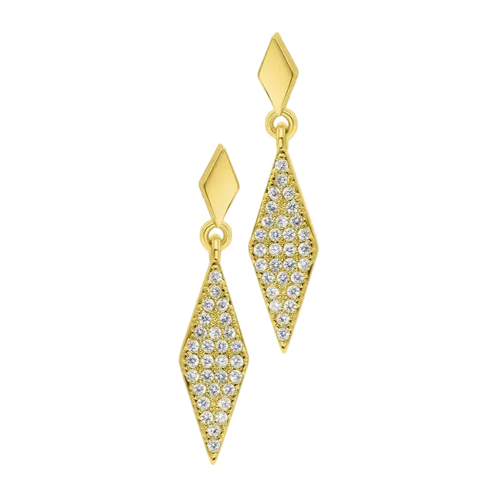 Diamond Drop Earrings
