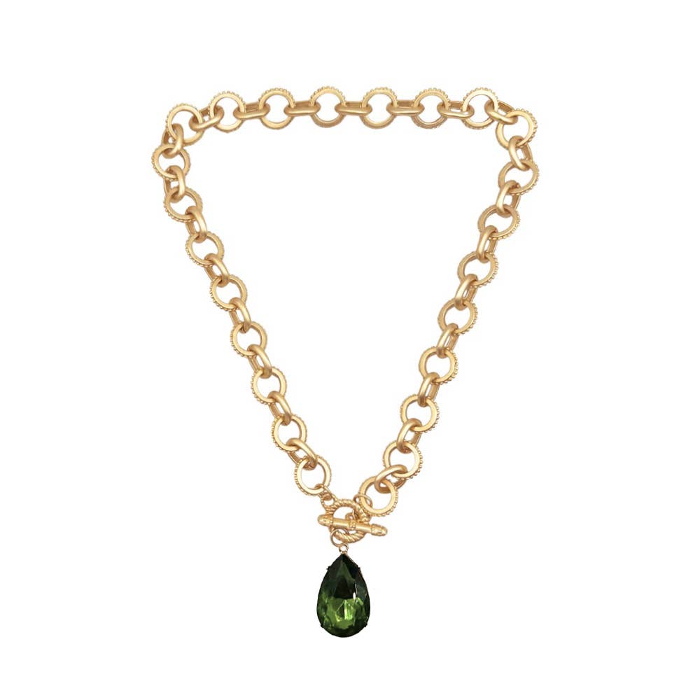 Bella Necklace - Pear