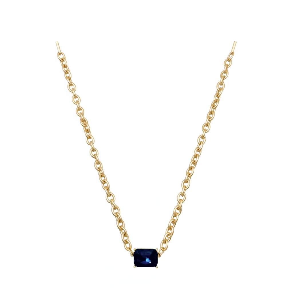 Trinity Necklace - Nicole - Brush Gold