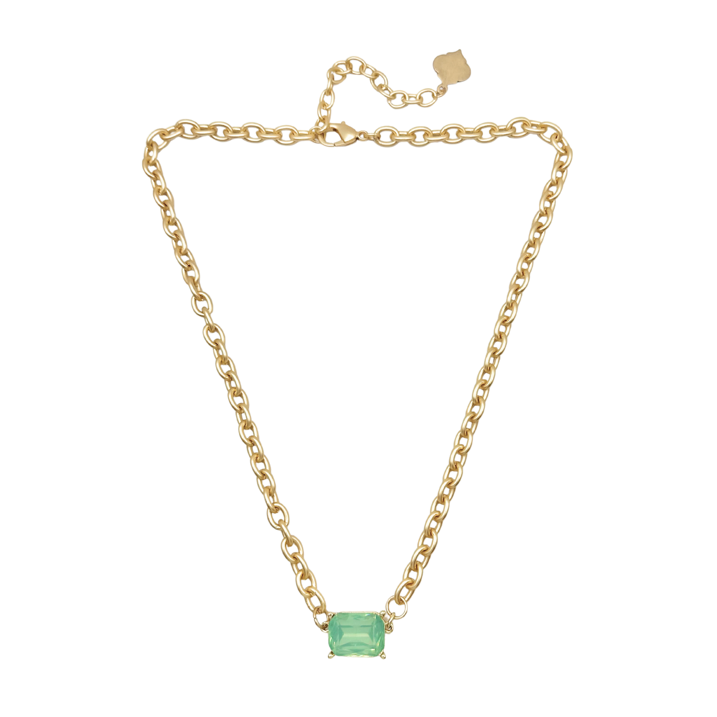 Trinity Necklace - Nicole - Brush Gold